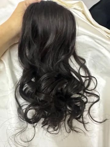 Cabelo humano de 55cm ondulado  - Foto 4