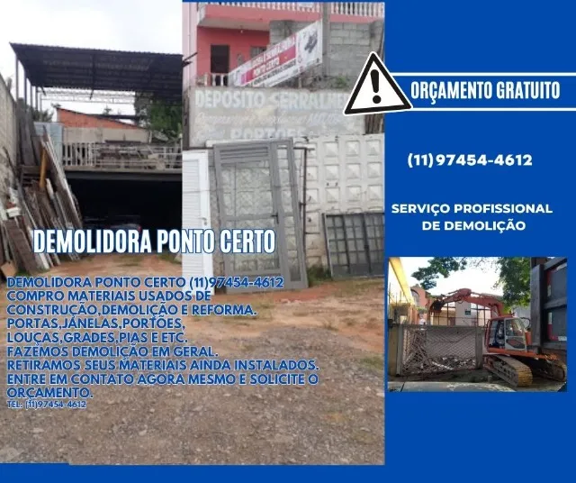 Compra de Portas e Janelas Usadas em Vila Nova Conceição