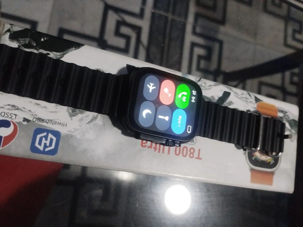 Smartwatch T800 Ultra - Tela colorida - Design moderno - Foto 4