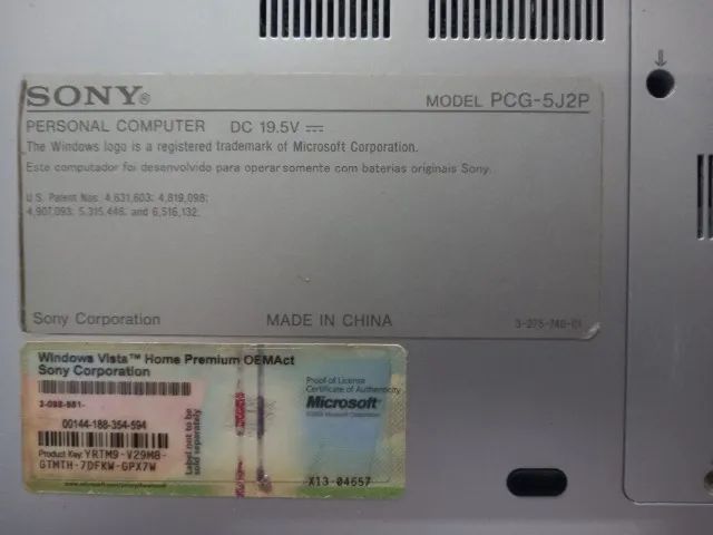 Notebook Sony Vaio - Carcaça. - Foto 4