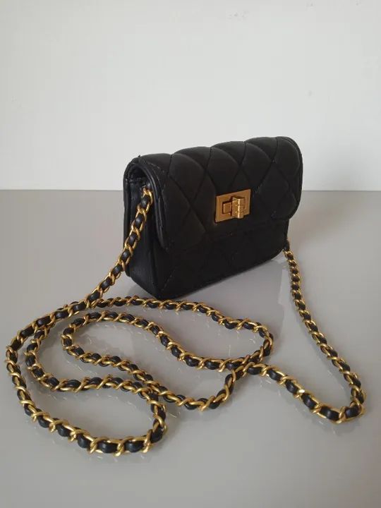 Bolsa Mini Bag Preta - Foto 2