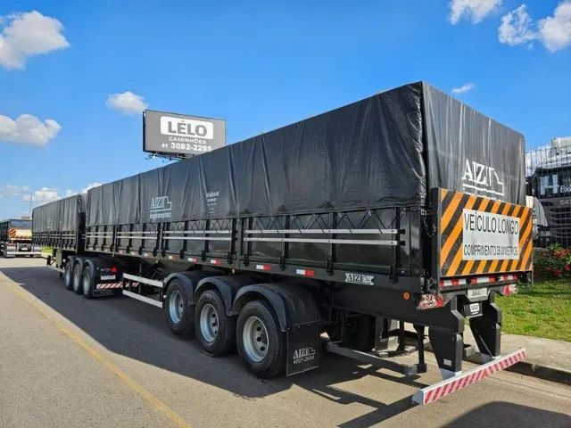 Bitrenzão Graneleiro 3x3 AIZ Ano 2020 Compensado Naval Sem pneus Pronta Entrega - Foto 15