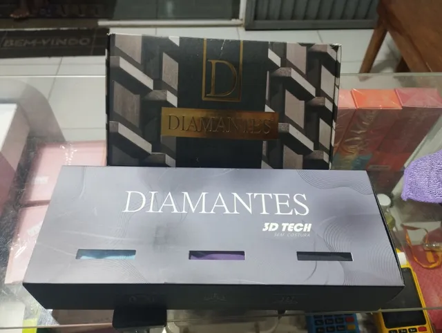 Cuecas box diamante