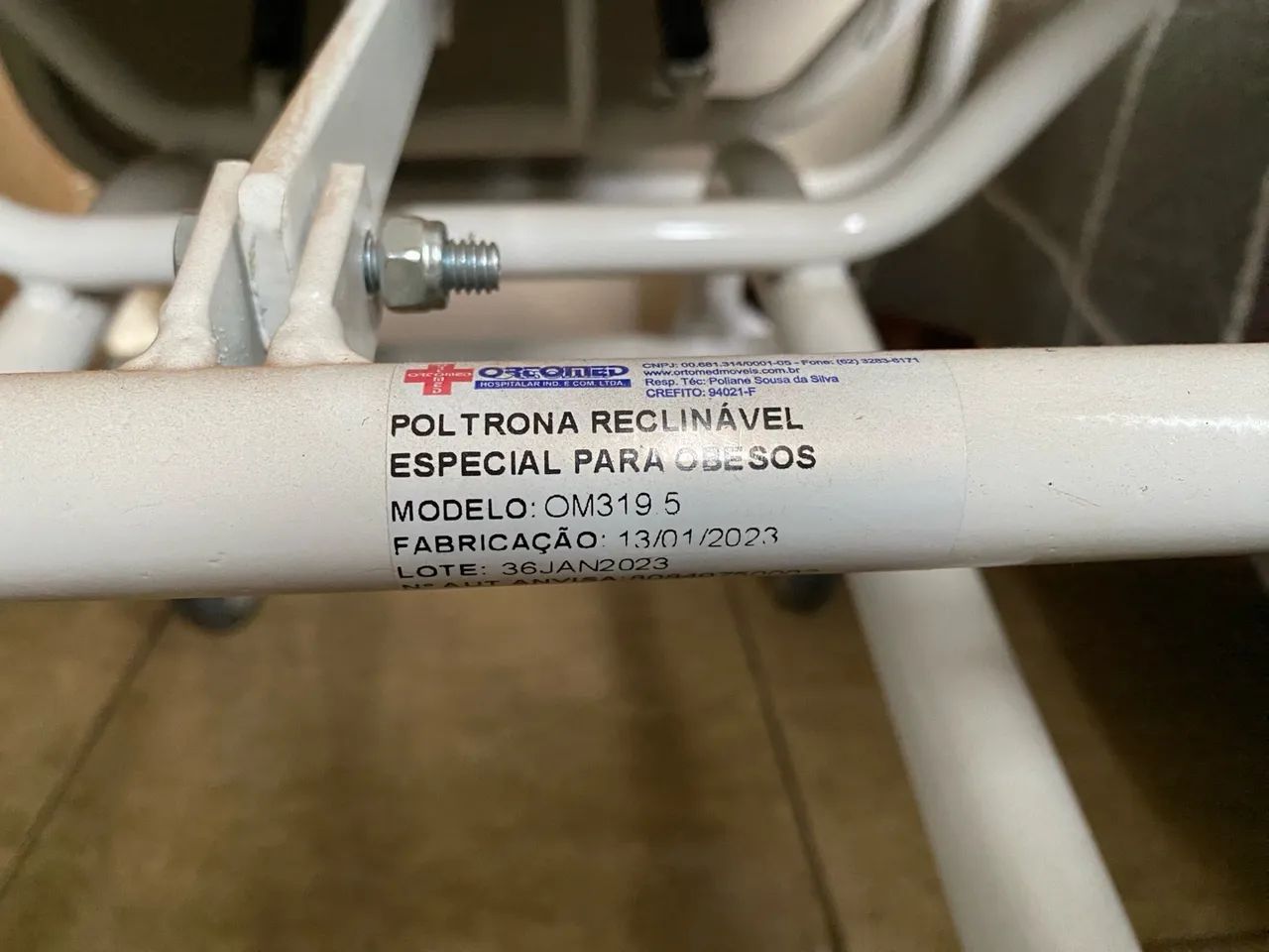 Poltrona Maca Reclinável que suporta 250kg - Foto 4