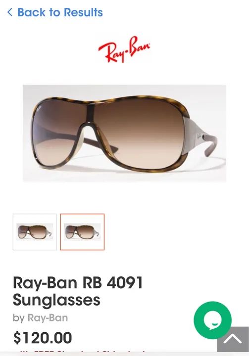 Óculos Rayban original custa 700 vendendo 450 - Foto 2