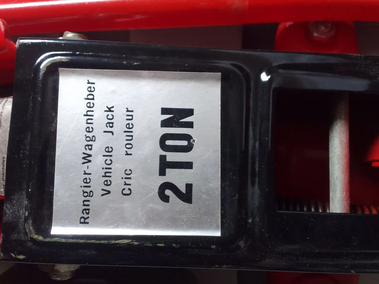Macaco hidraulico de carro pickup ( sem uso ) 2 toneladas - Foto 4
