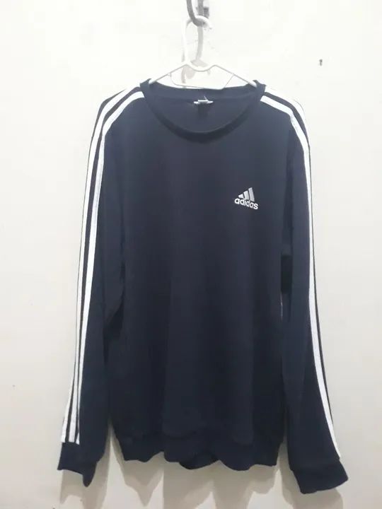 Moletom Adidas Essentials 3 Listras Masculino - Foto 5