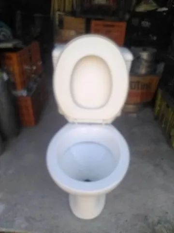 Vaso sanitário acoplado branco 