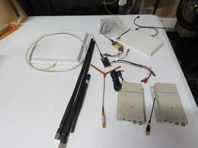 Transmissor e receptor de video para FPV 900mhz