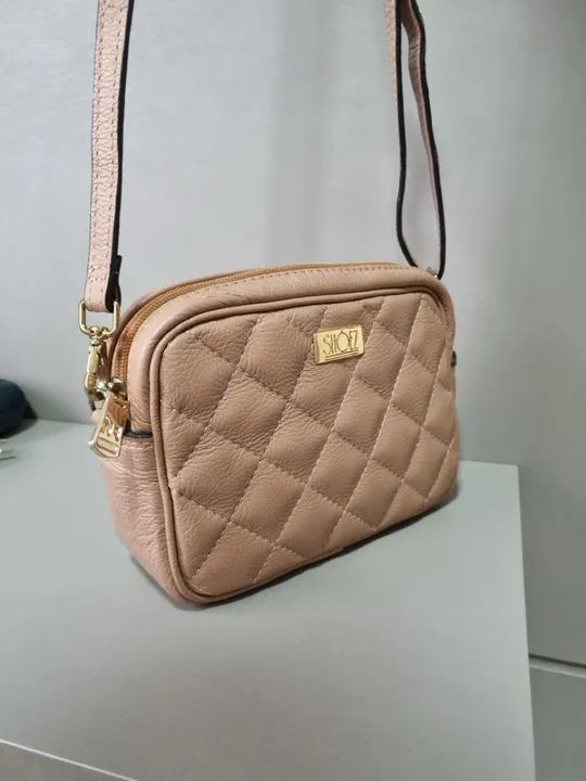 Bolsa Shoez em couro - Foto 2