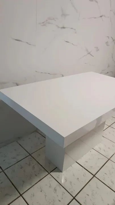 Mesa de Jantar Branca 4 Cadeiras - Foto 4
