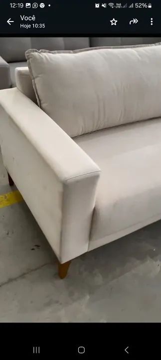 Sofa fixo Ferrari nilo NOVO 2,30m - Foto 3