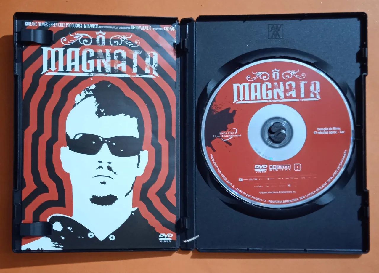 Dvd O Magnata (Encarte Interno) - Foto 4