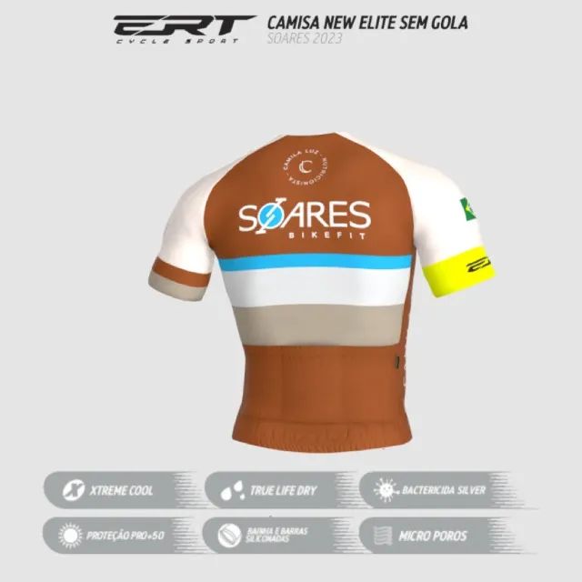 270 - Camisa Soares Bikefit Ert Todos os tamanhos jersey pp - p - m - g - gg 3g 4g 5g  - Foto 3