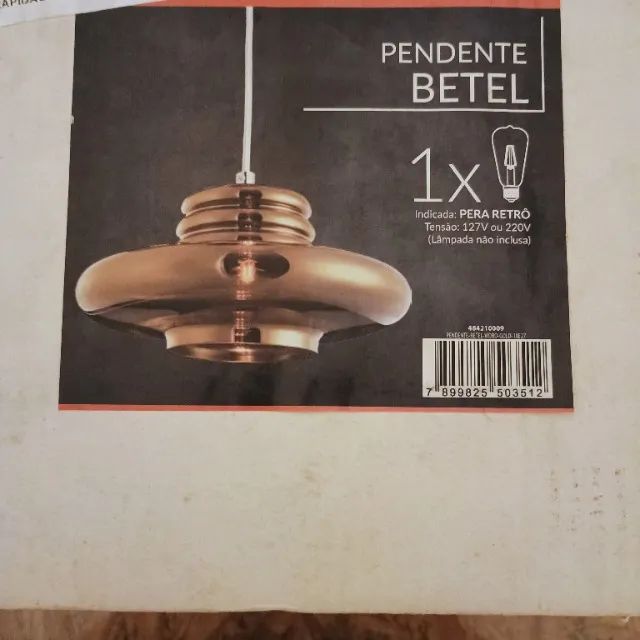 Pendente Sino dourado - Foto 3