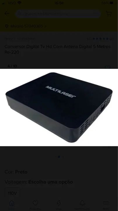 Receptor canais  - Foto 2