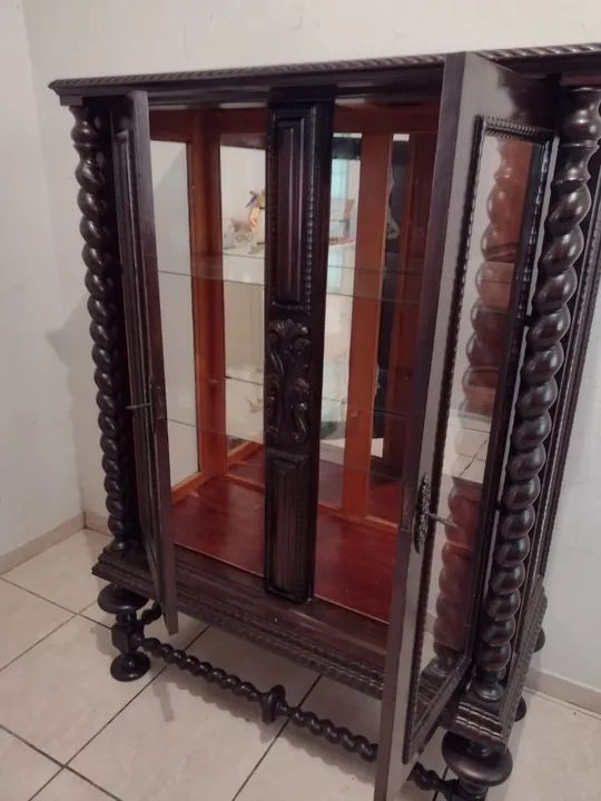 Cristaleira antiga  - Foto 3