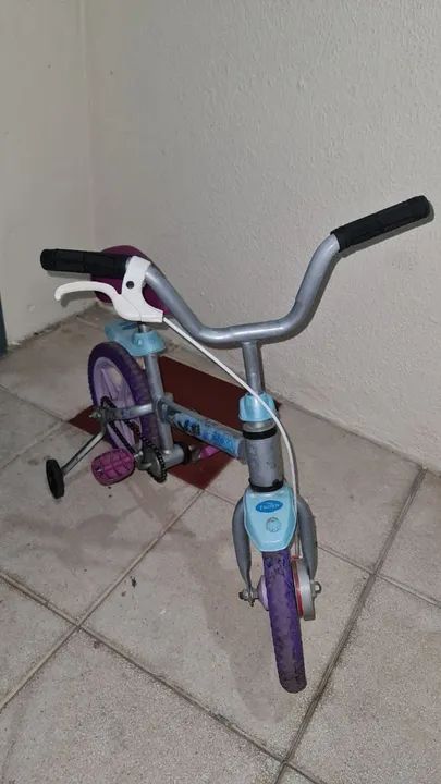 Bicicleta infantil frozen aro 12 