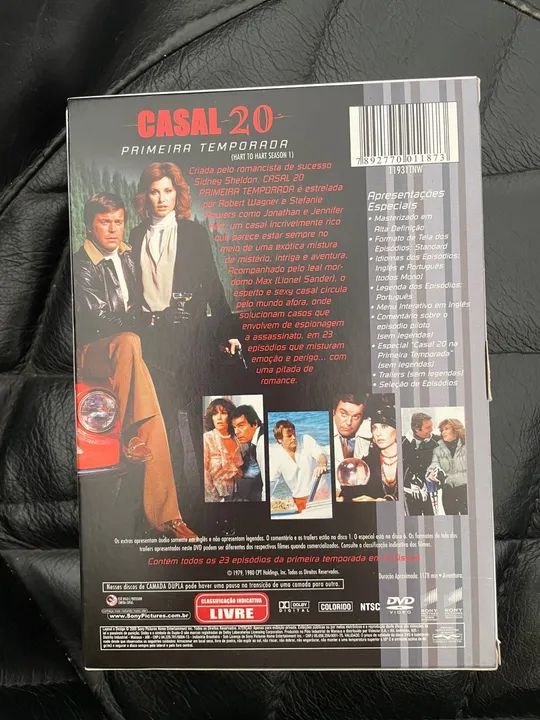 Coleção Casal 20 dvds Original - Foto 4