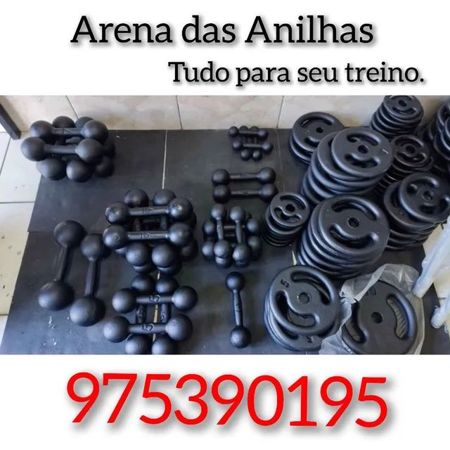Halter barra anilha 