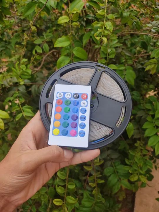 Fita LED RGB 5 metros - Nova - Foto 3