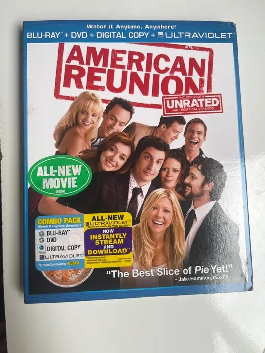 Blu-Ray + DVD American pie Reunion - Edição em inglês 