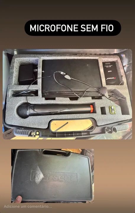 Microfone profissional Karsect