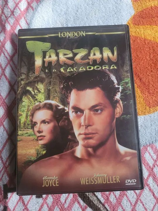 DVD Filme Tarzan e a Caçadora - Edição Clássica - Johnny Weissmuller