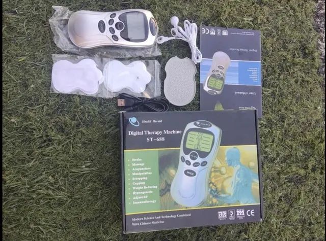 Aparelho Fisioterapia De Choque E Massagem Tens Fes Portátil - Foto 2