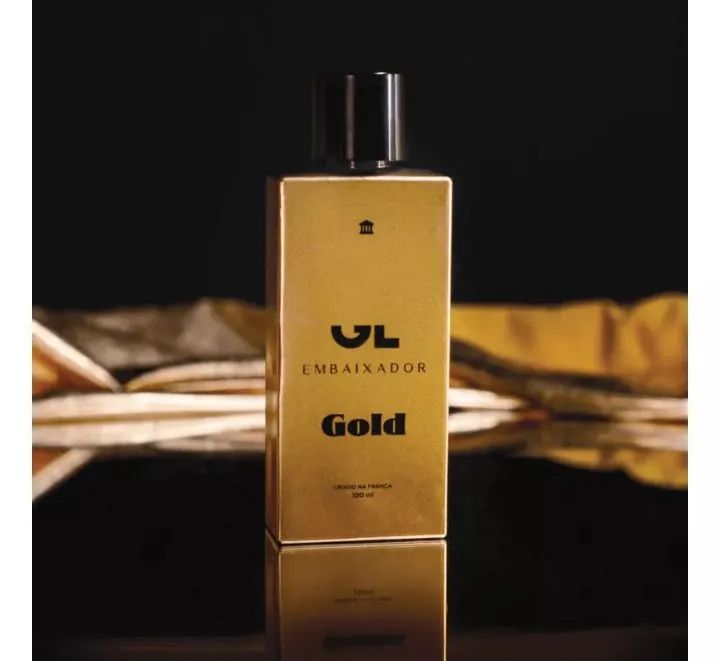 Perfume Gl Embaixador Gold Masculino 100ml - Novo - Foto 2