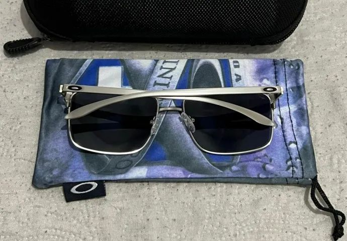 Óculos De Sol Oakley Holbrook Ti Prizm - Black - Foto 4