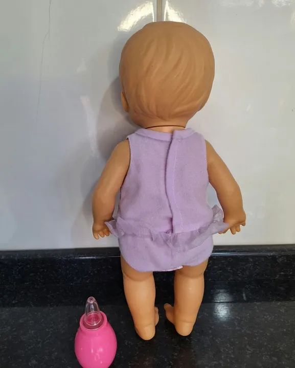 Boneca Little Mommy Bebê Faz Xixi - Mattel - Foto 3