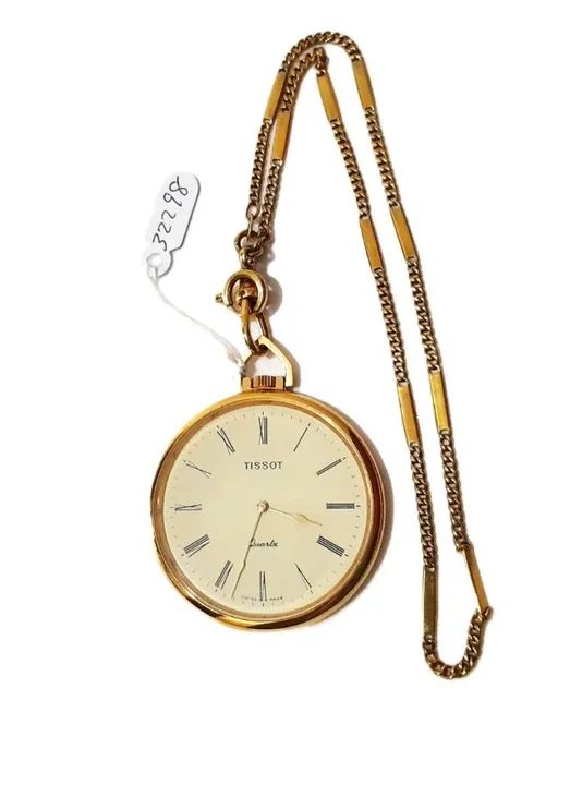 relógio de bolso swiss tissot watches since 1853 legítimo - para colecionador - Foto 2