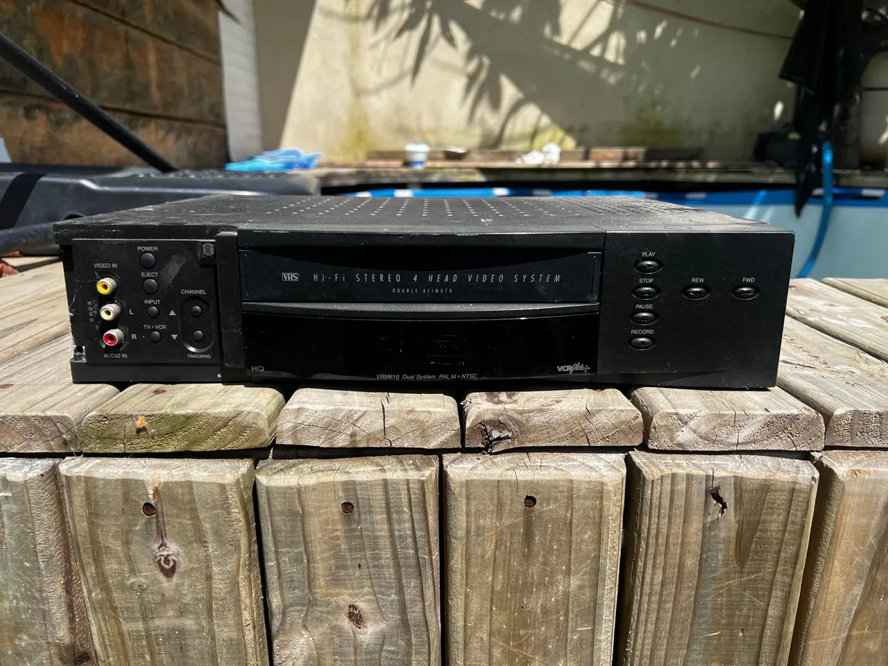Vídeo Cassete VHS Vorher VRM610 - Para retirar Peças