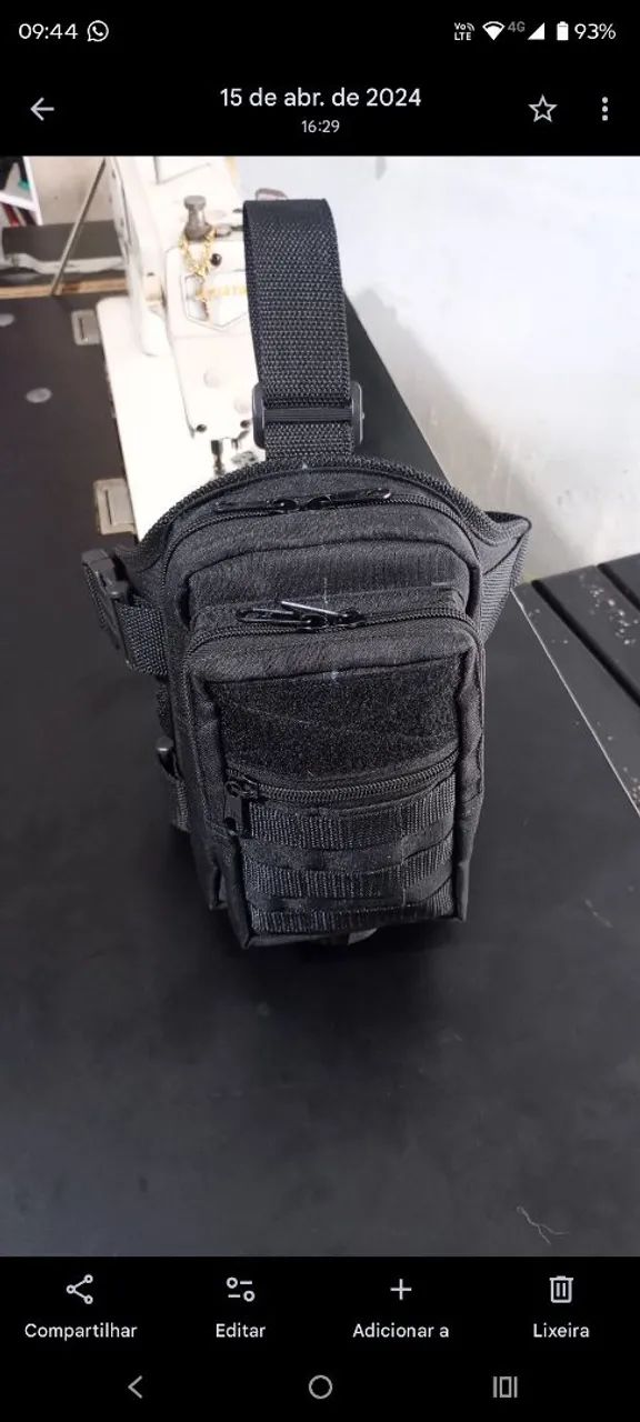 Pochete de perna  - Foto 5