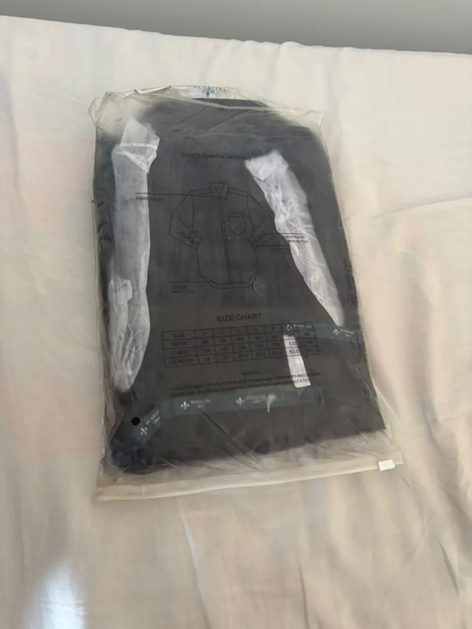 Camisa Preta Dudalina Masculina M - Foto 2