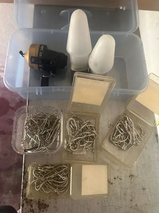 Várias peças para pescaria - Foto 5