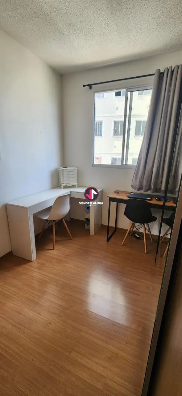 Chapada das Rosas: Apartamento semi-mobiliado com área de lazer completa 40m² Ribeirão do  - Foto 4
