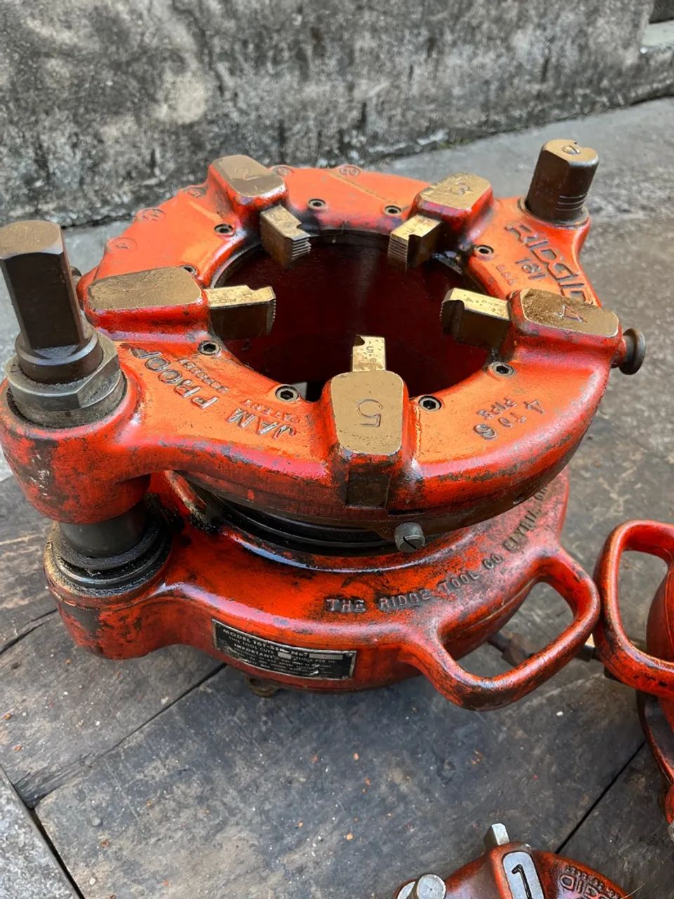 Cabeçote Ridgid Modelo 161 - Foto 5