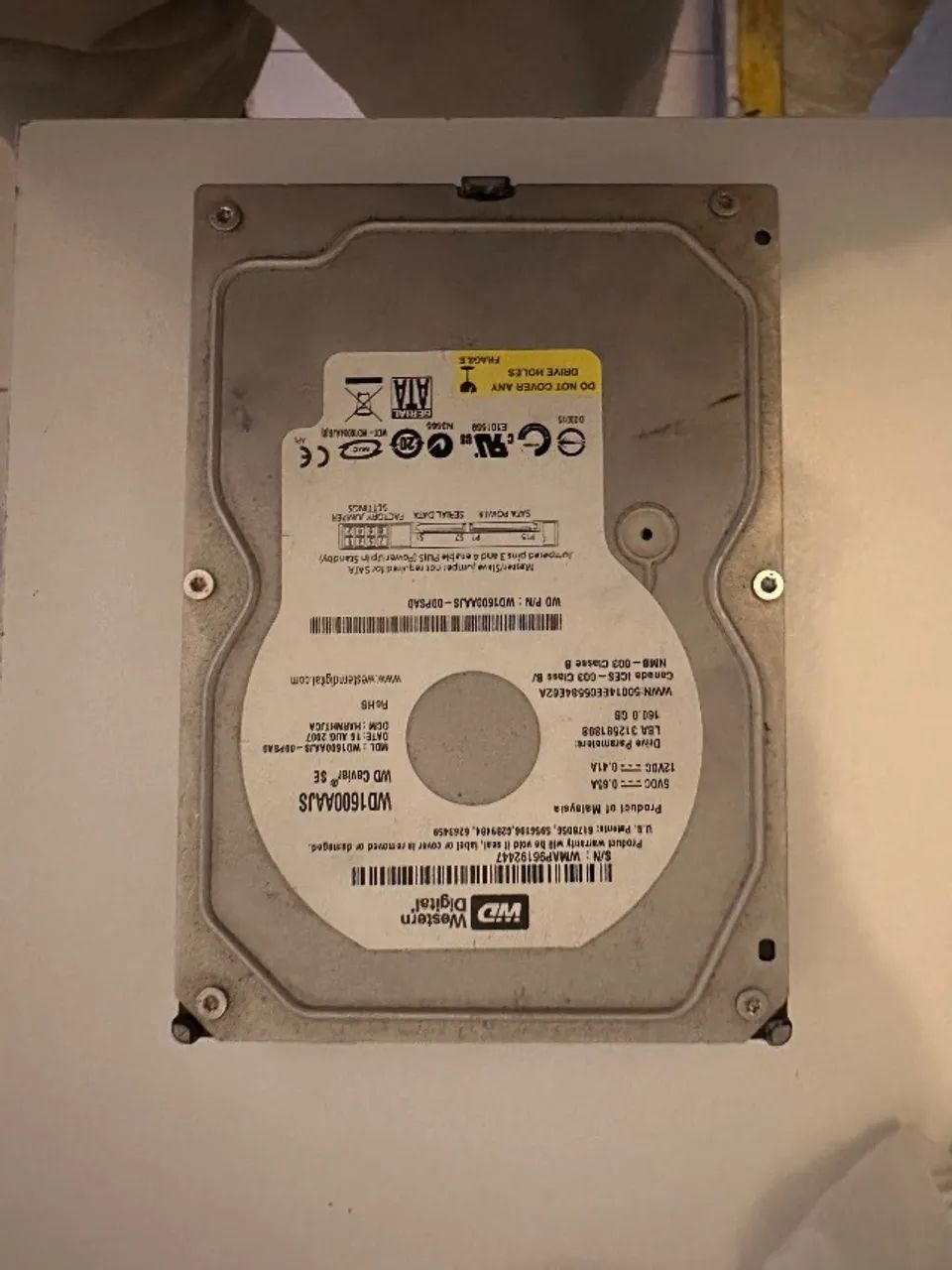 HD Western Digital 160GB