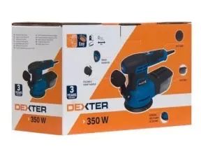 Lixadeira Dexter Azul Roto Orbital Multiuso 350W *220V* - Foto 2
