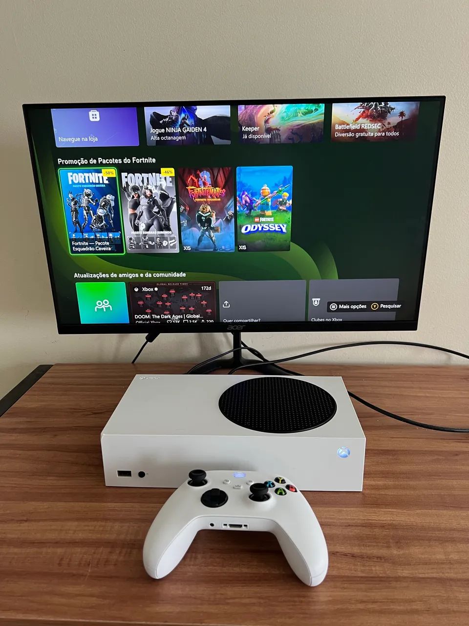 Xbox Séries S,  aceito cartão! - Foto 2