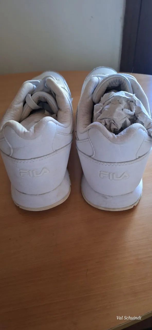 Tênis Fila Branco original - Conforto e Estilo para o seu dia a dia - Foto 3