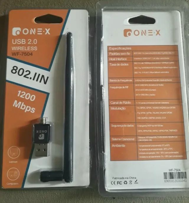 Adaptador wifi sem fio 2 modelos