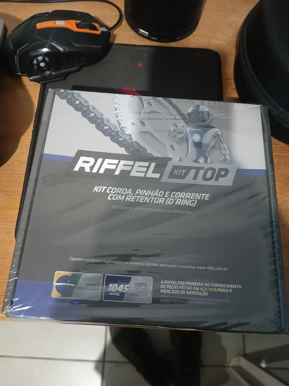 Kit transmissão da yamaha fz15 com retentor