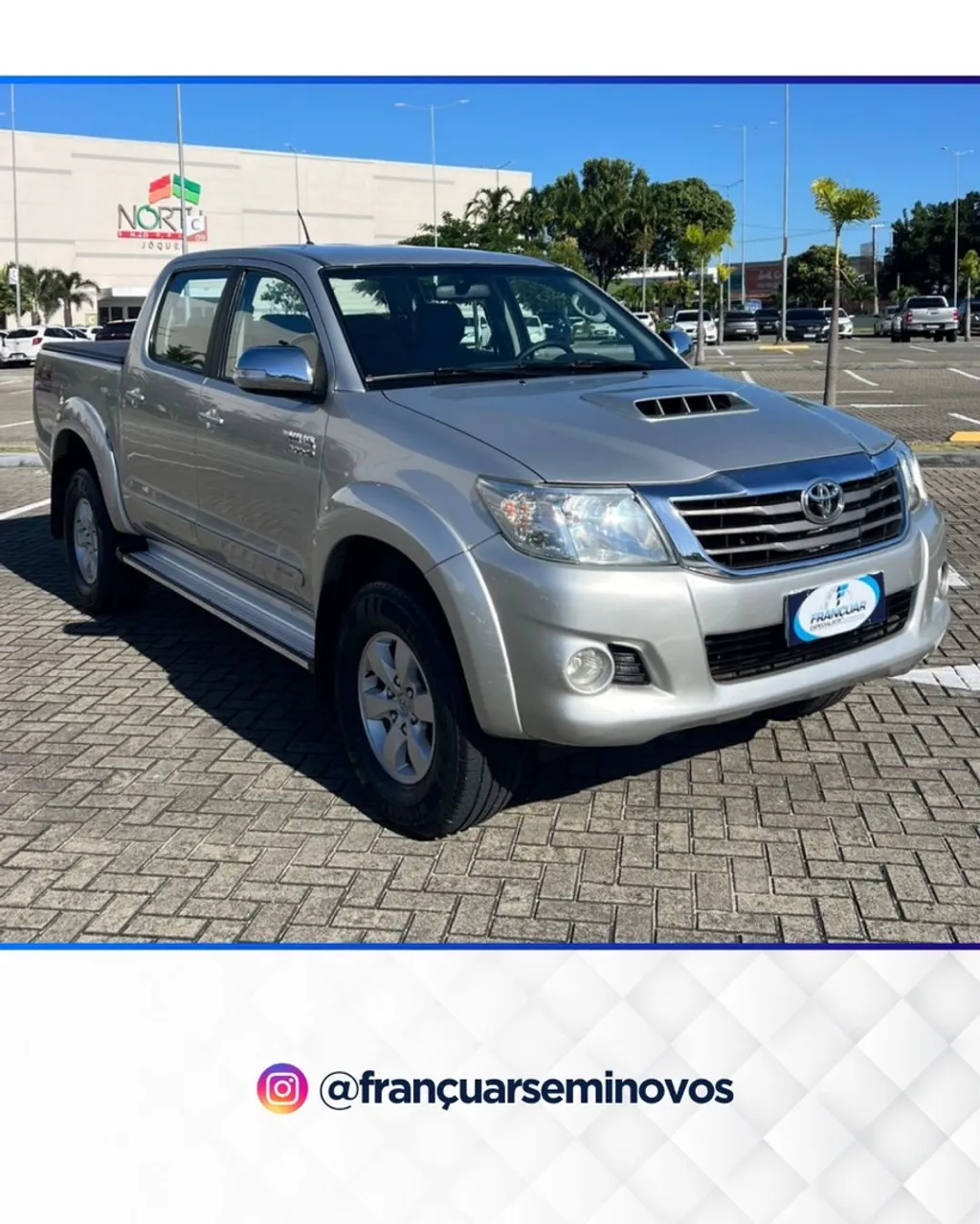 Toyota Hilux SRV 3.0 automática 4x4 roda 16 2012/2013