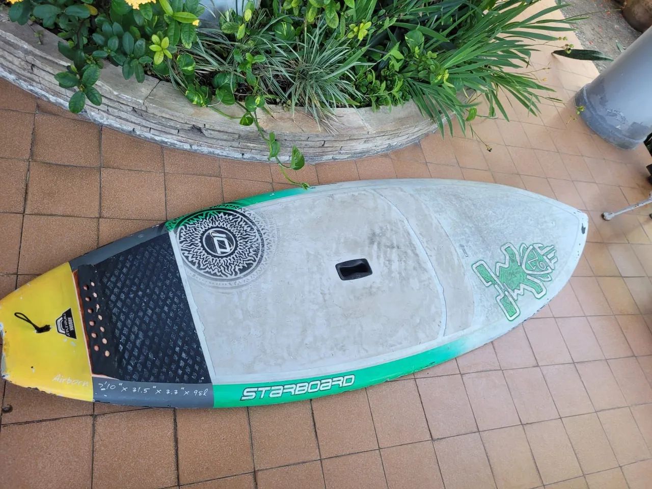 Sup Surf Starboard 7.10 stand up SUP todo fibra de carbono - Foto 4
