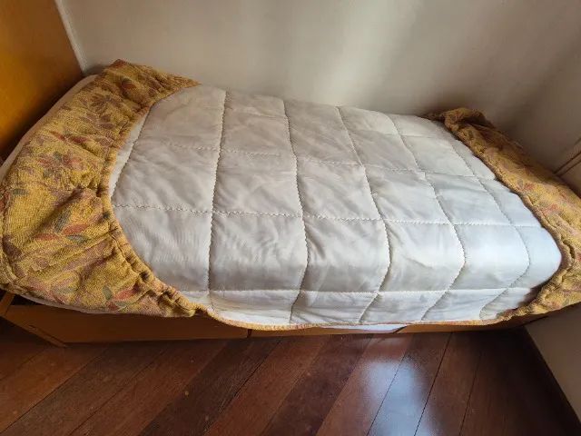 Colcha solteiro em chenille com elástico  - Foto 2