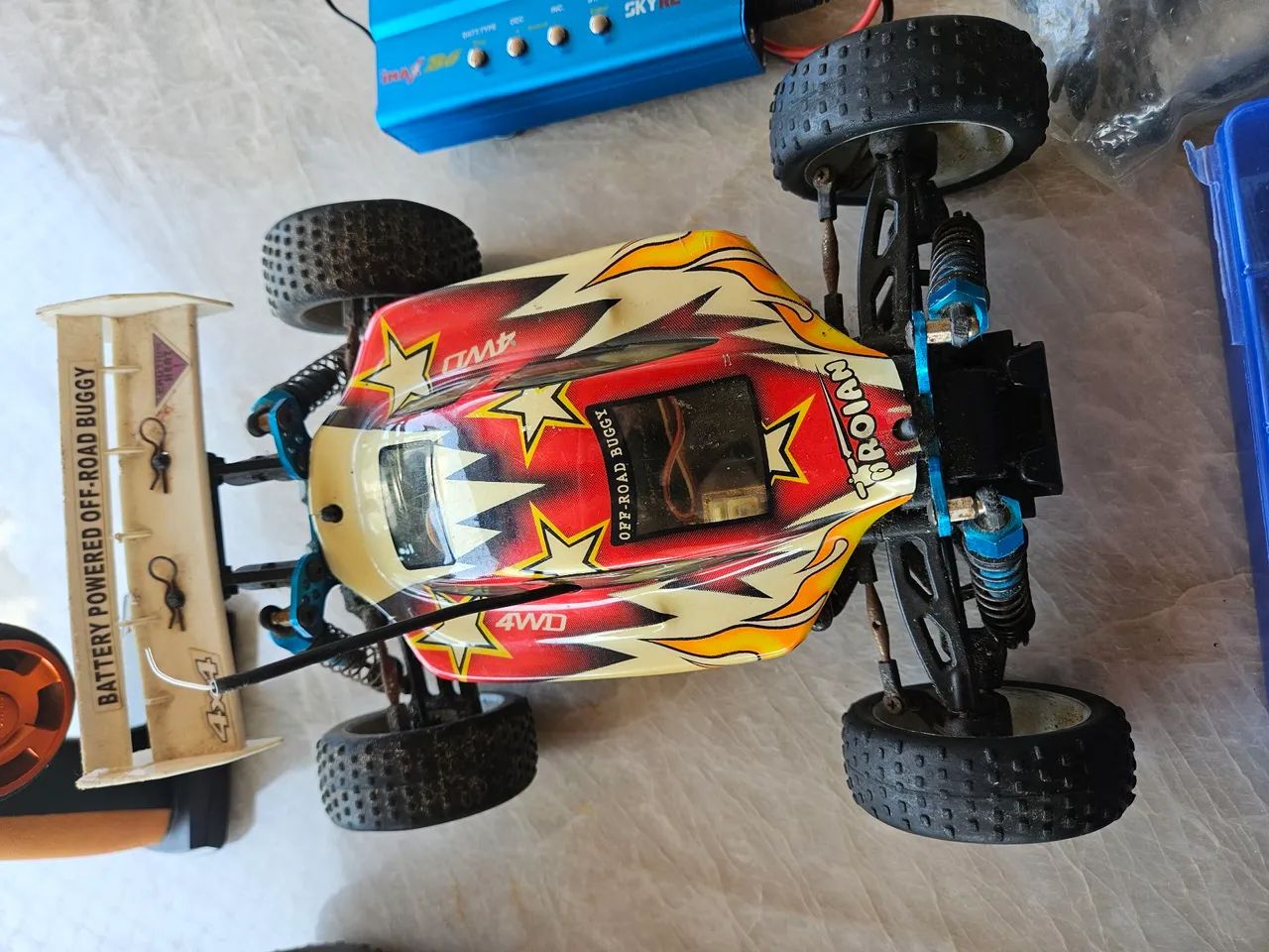 Automodelo 1/8 e 1/16 funcionando!!  - Foto 3