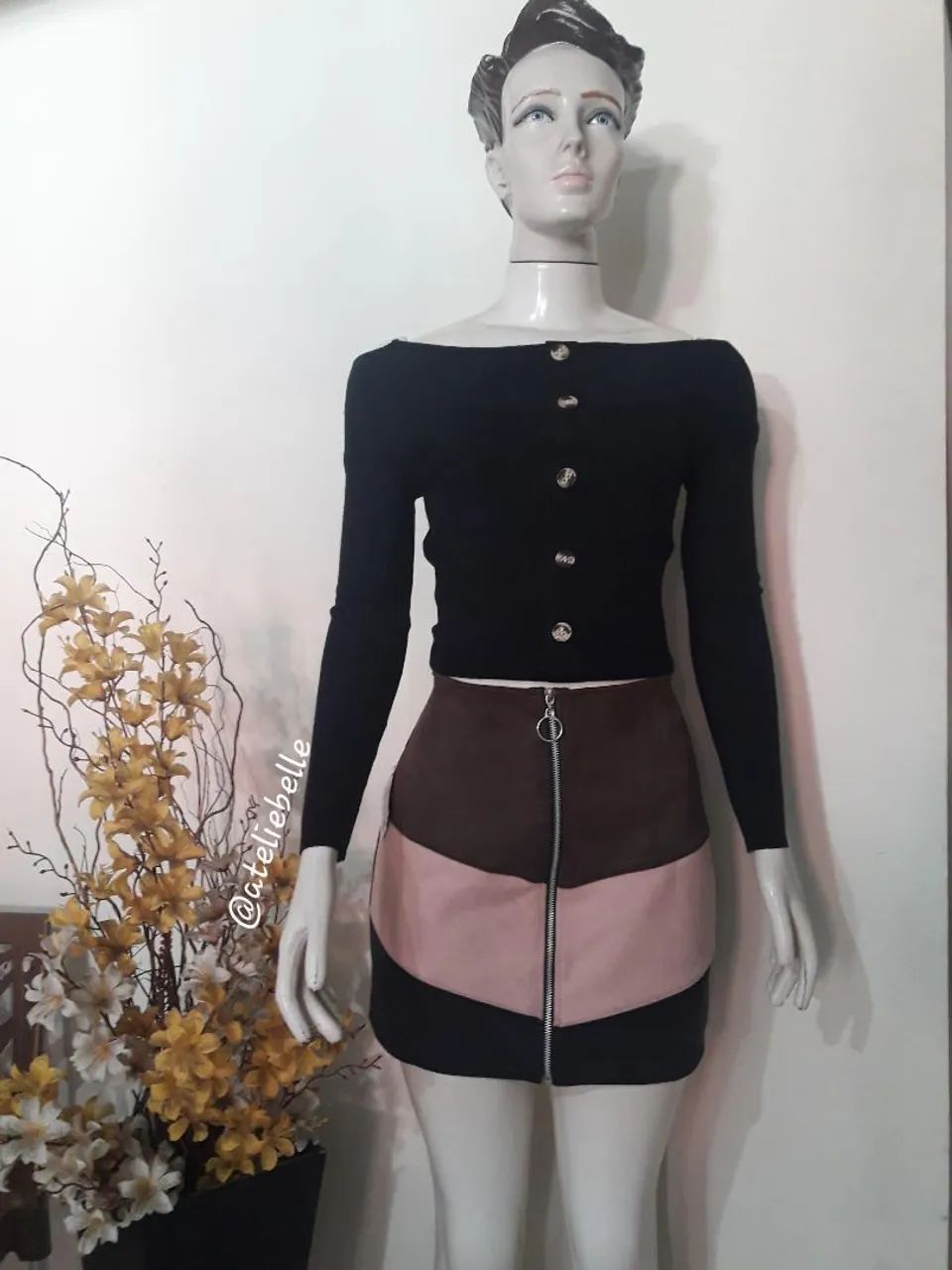 Saia e Cropped em Liquidação  - Foto 2